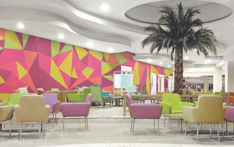 Building Lobby Wallpaper