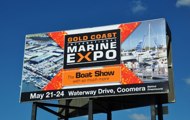 Corporate billboard signage