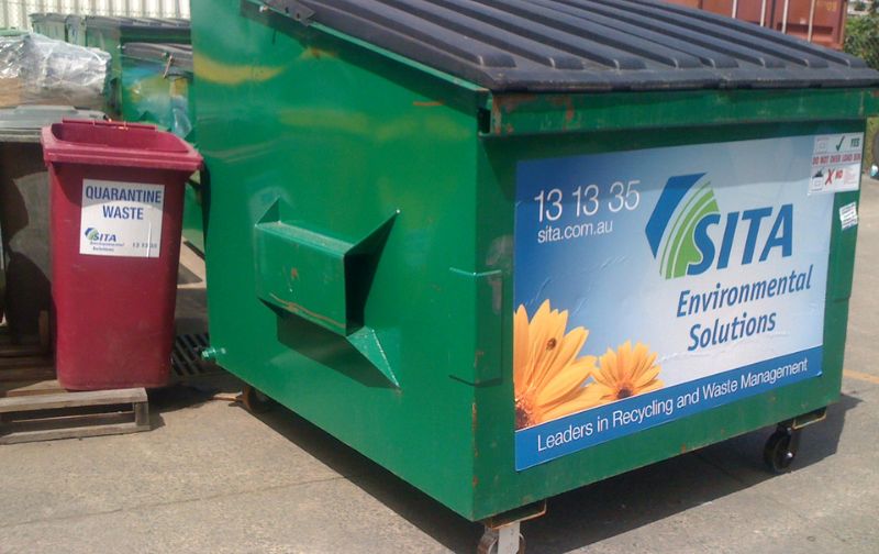 Recycling Bin Vinyl Stickers